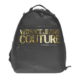 ヴェルサーチェ ジーンズ クチュール VERSACE JEANS COUTURE  バックパック リュックサック サック 72YA4BF1 899 ITEMS 5 - GOLDEN LOGO BLACK ブラック 黒