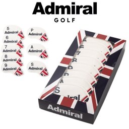 アドミラル ゴルフ アイアンカバー アイアンセット ユニオンジャック Admiral Golf  ADMG5BH5 お誕生日祝い お祝い 記念品 お父さん 父の日 彼氏 男性 30代 40代 50代 60代 母の日 お母さん 還暦祝い 敬老の日 彼女 人気プレゼント プレゼント