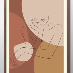 デザイン モダン A3 サイズ ポスター アート おしゃれ 絵画 インテリア 北欧 イラスト マット紙 艶消し アートパネル 額 フレーム デザイン 壁掛け ギフト 新築祝い ディスプレイ 引越し祝い　新生活　空間デザイン 