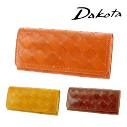 ダコタ Dakota 長財布 【テッセレ】 36241 レディース 小銭入れあり 女性 サイフ 大人 デザイン 女性 牛革 送料無料 プレゼント ギフト ラッピング無料 ブランド 上品 コンパクト 一粒万倍日 吉日