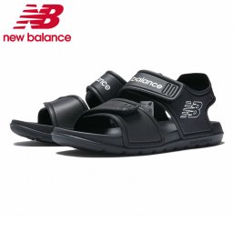 ニューバランス サンダル キッズ ジュニア スポーツサンダル 黒 new balance SYFSPS A1 ブラック 子供 スポサン 軽量 速乾 ワイズ M アウトドア 水遊び