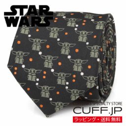 Star Wars スターウォーズ The Child ベイビーヨーダ ブラック ネクタイ プレゼント ギフト父 彼氏 夫 結婚祝い 誕生日