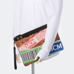 エムシーエム MCM MZZ9SVI93 ポーチ メンズ レディース ファッション小物 コスメポーチ 小物入れ コスメケース マルチポーチ 旅行 化粧ポーチ トラベルポーチ かわいい プレゼント ギフト 誕生日 記念日 お祝い コニャック