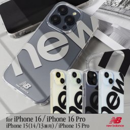ラッピング無料 送料無料 【 ニューバランス New Balance 正規品 クリアケース 】 スマホケース iPhone ケース iPhone16 ケース クリア iphone16pro ケース 耐衝撃 iphone15 pro iphone14 ケース ブランド iphone13 ケース クリア new balance