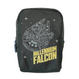 マルチポーチ DISNEY ディズニー　スター・ウォーズ　ミレニアム・ファルコン柄  ブランド キャラクター マルチポーチ コスメポーチ メイクポーチ 化粧入れ インナー　携帯 プレゼント ギフト　SWDW1932
