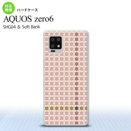 SHG04 SHG04 ZERO6 AQUOS zero6 スマホケース ハードケース 花十時 シック 茶 メンズ レディース nk-zero6-1352