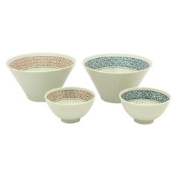 【ギフト対応無料】とくさ七宝文 ペアサラダセット (6829-03) ※送料無料(北海道・沖縄は除く)