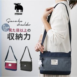 モズ ショルダーバッグ moz ZZEI-21 通販 レディース 斜めがけ 大人 サコッシュ ショルダーバック ミニショルダーバッグ ショルダー バッグ 肩掛け バック 小さめ A5 撥水 はっ水 旅行 サブバッグ ブランド 北欧 カジュアル おしゃれ シンプル ヘラジカ エルク メンズ