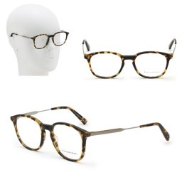 ゼニア フレームのみ ZEGNA EZ5140/V 056 50 Ermenegildo Zegna エルメネジルド・ゼニア メガネ 眼鏡 キャラメルハバナ シルバー