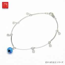 ブレスレット チェーン 琉球 蛍玉 蓄光 国産 日本製 レディース おすすめ プレゼント ギフト cbht6
