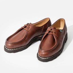 パラブーツ PARABOOT 715603 ビジネスシューズ MICHAEL ミカエル メンズ シューズ チロリアンシューズ ローファー 革靴 本革 通勤 通学 紳士靴 オフィス プレゼント ギフト マロン 25.5～28.5cm