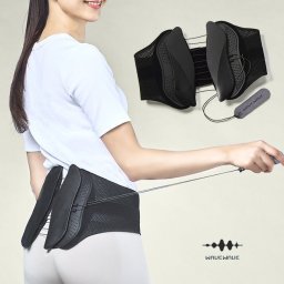 WAVEWAVE LUMBAR BELT ランバーベルト[腰 サポーター コルセット 腰サポーター 女性 腰サポーターベルト 腰ベルト 引っ張る 腰コルセット 骨盤ベルト 産後 骨盤サポーター 骨盤サポート ベルト]