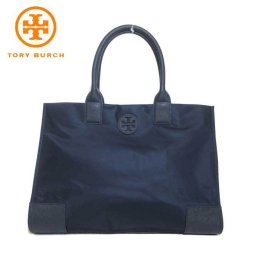 トリーバーチ アウトレット TORY BURCH トートバッグ 55528-0219-405 ナイロン ELLA TOTE ロゴ トート TORY NAVY(405)：ネイビー系【RCP】【楽天カード分割】【レディース】