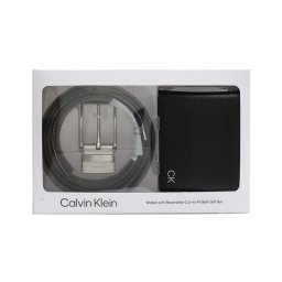 カルバンクライン 財布 Calvin Klein ベルト＆二つ折り財布セット 41CK240001 メンズ ブラック BLACK CK