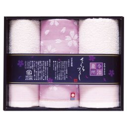 【ギフト対応無料】日本名産地 今治泉州 桜づくしタオルセット (TMS2008803) ※送料無料(北海道・沖縄は除く)