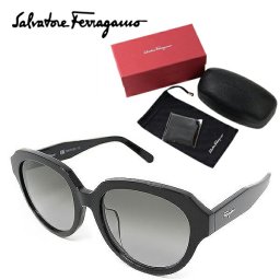 Salvatore Ferragamo サルヴァトーレ フェラガモ サングラス レディース 国内正規品 ブラック グレーグラデーション SF906SA-001<br>