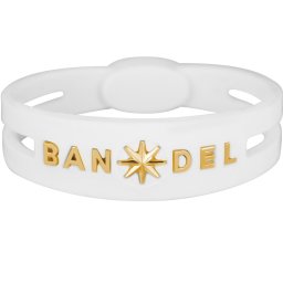 正規品 新品 BANDEL metal バンデル メタル メタリック ブレスレット WhitexGold ホワイト ゴールド 白 金 メンズ レディース ユニセックス S M L METBWGS METBWGM METBWGL