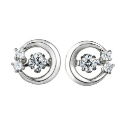 クロスフォーニューヨーク Crossfor New York ピアス Twilight NYE-121 [ ピアス レディース ダンシングストーン シルバー SV925 クロスフォー クロスフォー・ニューヨーク ダイヤ レディース 揺れる ギフト 贈り物 母の日 誕生日 ]