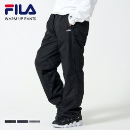 FILA フィラ 裏シャギーボアパンツ メンズ レディース カジュアル　サイズ お揃い カップル ユニセックス ウィンドブレーカー グレー ネイビー ブラック M L LL プレゼント outfit ギフト  敬老の日 プレゼント ギフト