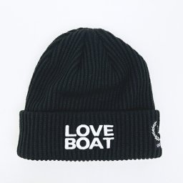 LOVEBOAT(ラブボート)  ニットキャップ ブラック 帽子 アパレル