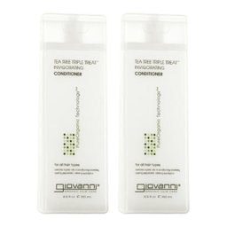 ジョヴァンニ ティーツリー トリプルトリートメント コンディショナー お得な2個セット 250ml/8.5fl.oz x 2  |  激安  Giovanni  コンディショナー うねり くせ毛 湿気 梅雨美容グッズ コスメ化粧品 誕生日 クリスマス ホワイトデー 結婚記念日 ウエディングギフト 母の日 送