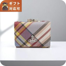 ヴィヴィアンウエストウッド VIVIENNE WESTWOOD SMALL FRAME WALLET 3つ折り財布 5115002NW-L00A9-K303 レディース マルチカラー