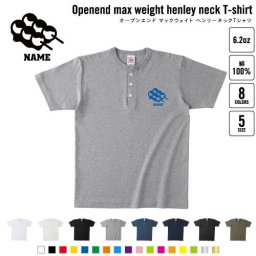 串団子 名入れヘンリーネックTシャツ ヘンリーネック 名入れTシャツ 首元ネコ目ボタン ボタンTシャツ 首元アクセント メンズ レディース    dango、花より団子