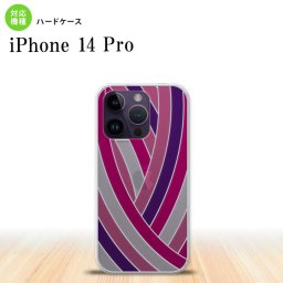 iPhone14 Pro iPhone14 Pro 背面ケース カバー ステンドグラス風 おしゃれ 帯 ピンク ステンドグラス風 かわいい おしゃれ  nk-i14p-sg14