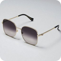 グッチ サングラス レディース ブランド GUCCI GG1143S 001 ゴールド/ブラック