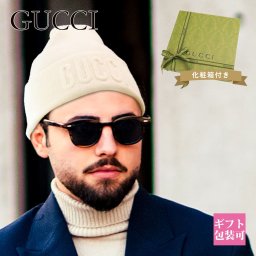 グッチ ニット帽 メンズ 正規品 GUCCI 帽子 ニット帽 メンズ エンブロイダリー付き ウール キャップ ロゴ 立体 764541 4GAHF クリスマスプレゼント 彼氏 男性 グッチ ニット帽 メンズ 帽子 通販 