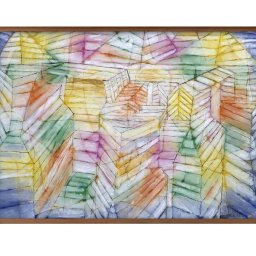 パウル クレー Theater-Mountain-Construction A3 サイズ ポスター アート おしゃれ 絵画 インテリア 北欧 イラスト マット紙 艶消し アートパネル 額 フレーム デザイン 壁掛け ギフト 新築祝い ディスプレイ 引越し祝い　新生活　空間デザイン 