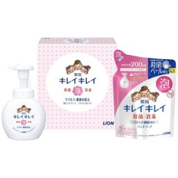 【送料無料】ライオン キレイキレイ薬用泡ハンドソープセット LBB-8P(包装・のし無し) ギフト 敬老の日 入学祝い 卒業祝い 就職祝い 結婚祝い 誕生日 出産祝い 引越祝い 香典返し 新盆 初盆 御礼 お中元 内祝い 快気祝い ご挨拶 志 法事