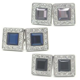 全3色 Aquilaサイド×スクゥエアストーンカフス カフスボタン カフリンクス cufflinks cuffs メンズ 男性 スーツアクセサリー専門店 父の日 ギフトにも 誕生日 プレゼント プチギフト おしゃれ カフスマニア