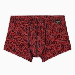 エンポリオアルマーニ：ALL OVER BOLD LOGO ボクサーパンツ (ソリッドブルー/メラ)[ボクサーパンツ/ 男性下着/ メンズインナー/人気ブランド/おすすめギフト/誕生日プレゼント/メンズファッション]