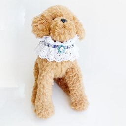 ザビエルスタイ【ネイビー】ペット 犬 猫 ワンちゃん 首輪 かわいい 可愛い プレゼント ギフトラッピング モフモフ ファッショニスタ