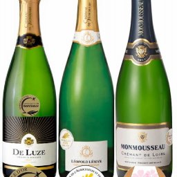 2セット ワインセット フランス セレクション シャンパン製法 スパークリング白ワイン３本セット 750ｍｌ×3本×2セット