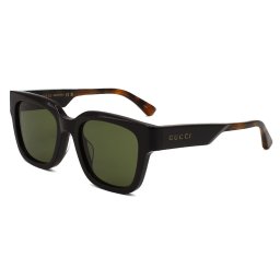 グッチ GUCCI サングラス アイウェア アジアンフィット GG1670SK-003 ウェリントン型 メンズ レディース ユニセックス ブラウン+グリーン 国内正規品
