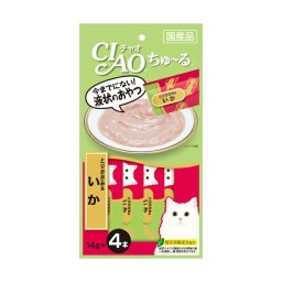 チャオ CIAO ちゅ～る とりささみ＆いか ちゅーる いなば 猫 おやつ 国産