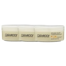 ジョヴァンニ スタイリンググルー カスタムヘアモデラー お得な3個セット 57g/2oz x 3  |  激安  Giovanni  ヘアワックス・クリーム うねり くせ毛 湿気 梅雨美容グッズ コスメ化粧品 誕生日 クリスマス ホワイトデー 結婚記念日 ウエディングギフト 母の日 送別会 バレンタ