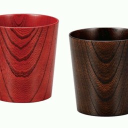 【送料無料】 山中漆器 にっぽんの木 桜夫婦汁椀 さざ波 手塗（木製 セット ペア 漆器 漆塗 日本製 ギフト 海外発送可 お中元）なごみや本舗