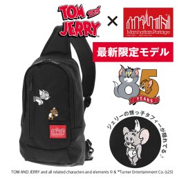マンハッタンポーテージ バッグ / トムとジェリー / ボディバッグ 縦型 斜め掛け Manhattan Portage リトルイタリークロスボディバッグ A5 MP1927TJ85TH メンズ レディース キッズ 送料無料 誕生日プレゼント ギフト ラッピング無料 【正規代理店】