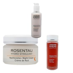 アンネマリー ボーリンド ローズデューナイトクリーム 50ml とローズデュークレンジングミルク 150ml とローズデュートーナー 150ml のセット    |  ANNEMARIE BORLIND  スキンケアコフレ 美容グッズ コスメ化粧品 誕生日 クリスマス ホワイトデー 結婚記念日 ウエディングギ