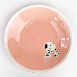 スヌーピー 22cmパスタプレート ピンク 食器 プレート 皿 ナチュラル キッチン