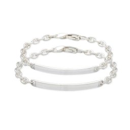 シルバーチェーンブレスレット SATURNO ペア カップル お揃い 誕生日プレゼント ギフト