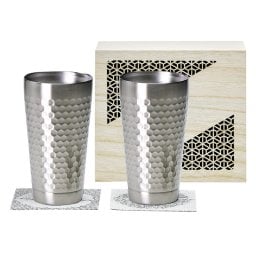 TUCHIME 2層タンブラーペア木箱入 ／タンブラー 食器 キッチン用品 敬老の日 プレゼント ギフト お祝い いつ 70代 80代 メッセージ おじい おばあ 祖父母 お彼岸 お供え 秋 2026 送料無料 ギフト プレゼント プチギフト 内祝い 快気祝い 出産祝い 結婚祝い 引出物 新築祝い お返し