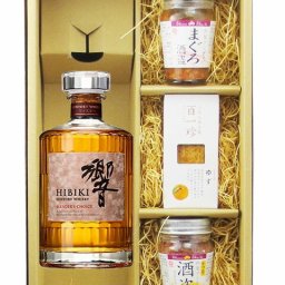 ★ 送料無料 ★ 響 ( ひびき )  BLENDER’S CHOICE ( ブレンダーズ チョイス ) 700ml ＋ 人気おつまみ3点セット【 9159 】【 ウイスキー・おつまみセット 】【 要冷蔵 】【 ハロウィン 贈り物 ギフト プレゼント 誕生日 結婚のお祝い 】