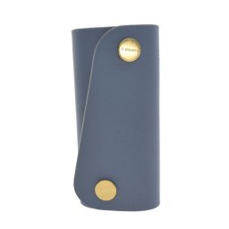 イルビゾンテ IL BISONTE キーケース SKH115 P BL274H 4連 キーフック キーリング付き キーケース CARTA ZUCCHERO ライトブルー系