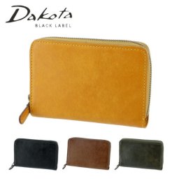 ダコタブラックレーベル Dakota black label ラウンドファスナー二つ折り財布 二つ折財布 ミニ財布 Gaudi ガウディ 626812(626802) メンズ レディース プレゼント ギフト ラッピング無料 ブランド 上品 コンパクト