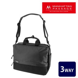 マンハッタンパッセージ バッグ ブリーフケース リュック ショルダーバッグ MANHATTAN PASSAGE ウェルオーガナイズド 3WAY プラス2.1 3313 メンズ レディース キッズ 送料無料 撥水 誕生日プレゼント ギフト ラッピング無料 【正規代理店】