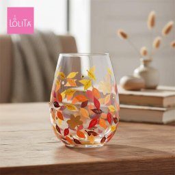 Lolita ワイングラス Leaves-A-Million 11.5cm いっぱいの落ち葉 | かわいい おしゃれ ポップ モダン デザイン食器 アート ロリータ･ヤンシー 正規輸入品
